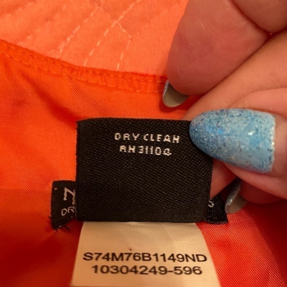 Women Dress by New Direction Orange Dress in Size 16 - Picture 6 of 8